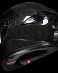ILM Full Face Motorcycle Carbon Fiber Helmet Model 861C - ILM