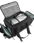ILM Motorcycle Tail Bag 50-70L Travel Luggage Motorbike Rear Rack Trunk Shoulder Backpack with Rain Cover Model BL02
