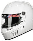 ILM Snell SA2020 Approved Auto Racing Lightweight Fiberglass Full Face Helmets Model 890 - ILM