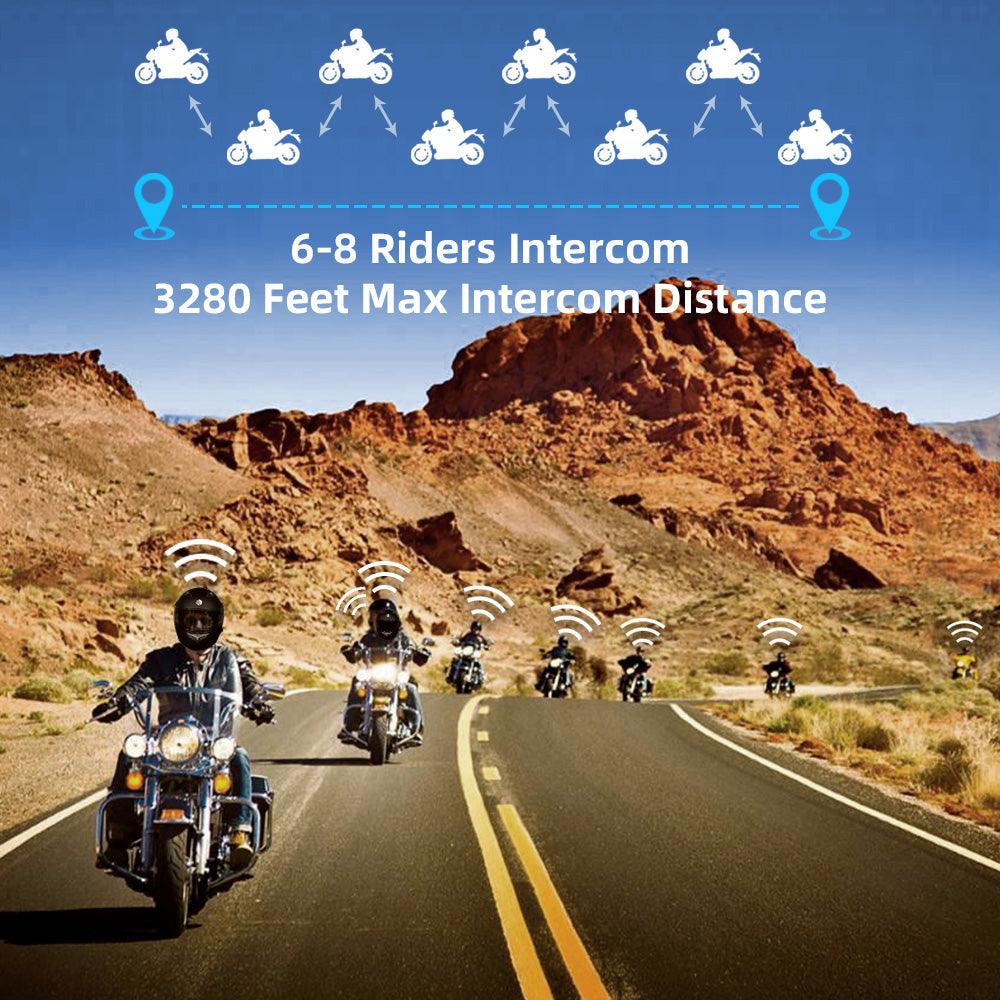 ILM Bluetooth Integrated Modular Flip up Full Face Motorcycle Helmet Model 953PRO - ILM