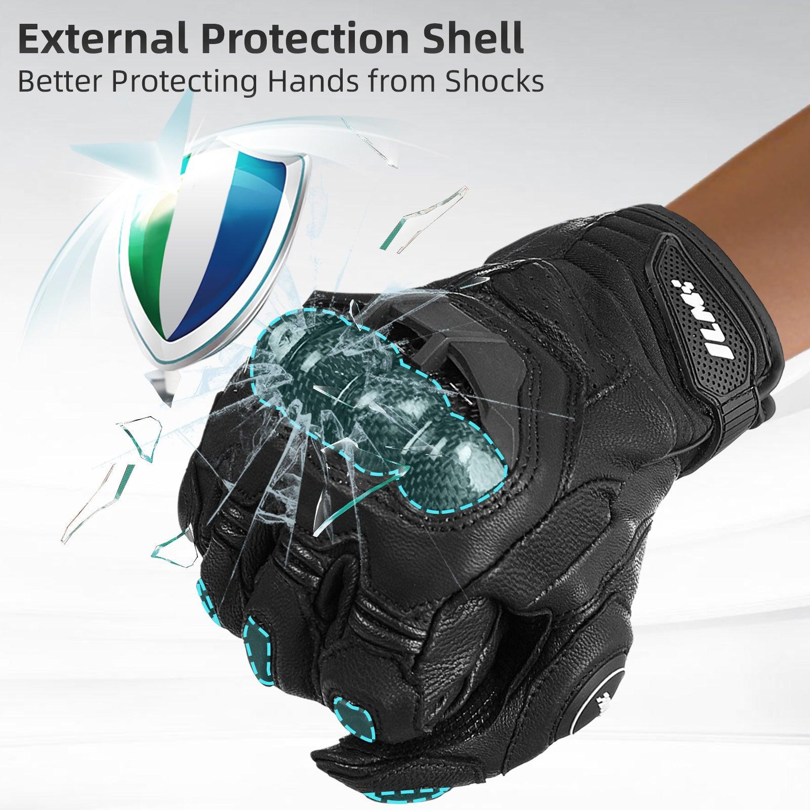 ILM Motorcycle Gloves Model GRC01 - ILM