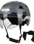 ILM Smart Adult Bike Helmet Model E3-12LS and Bluetooth Ear Pad - ILM