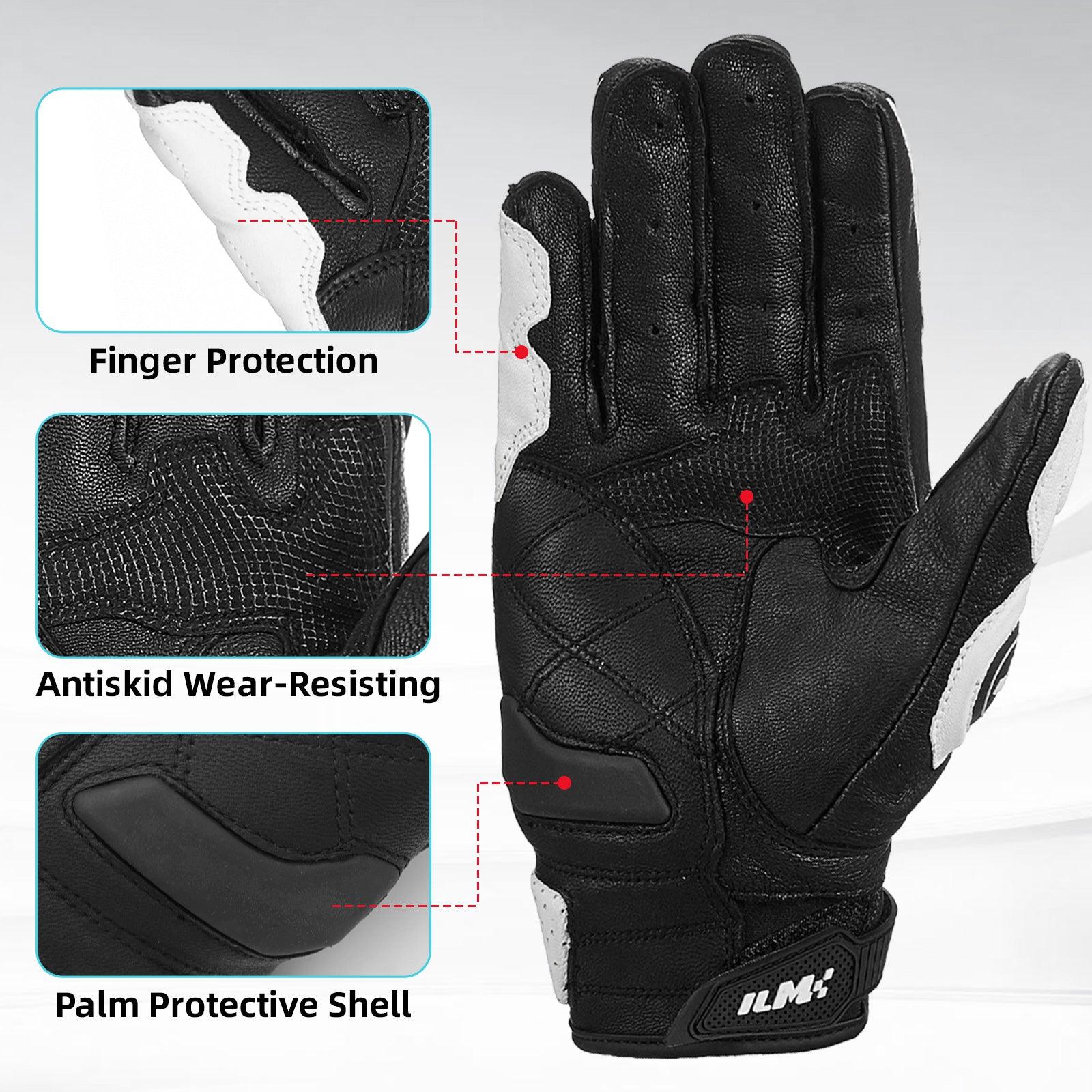 ILM Motorcycle Gloves Model GRC01 - ILM