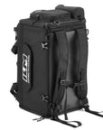 ILM Motorcycle Tail Bag 50-70L Travel Luggage Motorbike Rear Rack Trunk Shoulder Backpack with Rain Cover Model BL02