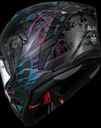 ILM Motorcycle Full Face Street Racing Helmet Model MF567