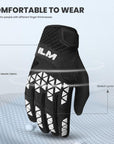 ILM Motorcycle Gloves Model JC37 - ILM