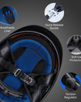 ILM Half Helmet Open Face Motorcycle Helmet Model 210V - ILM
