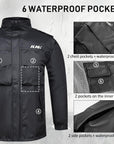 ILM Motorcycle Rain Wear Model RS02 - ILM