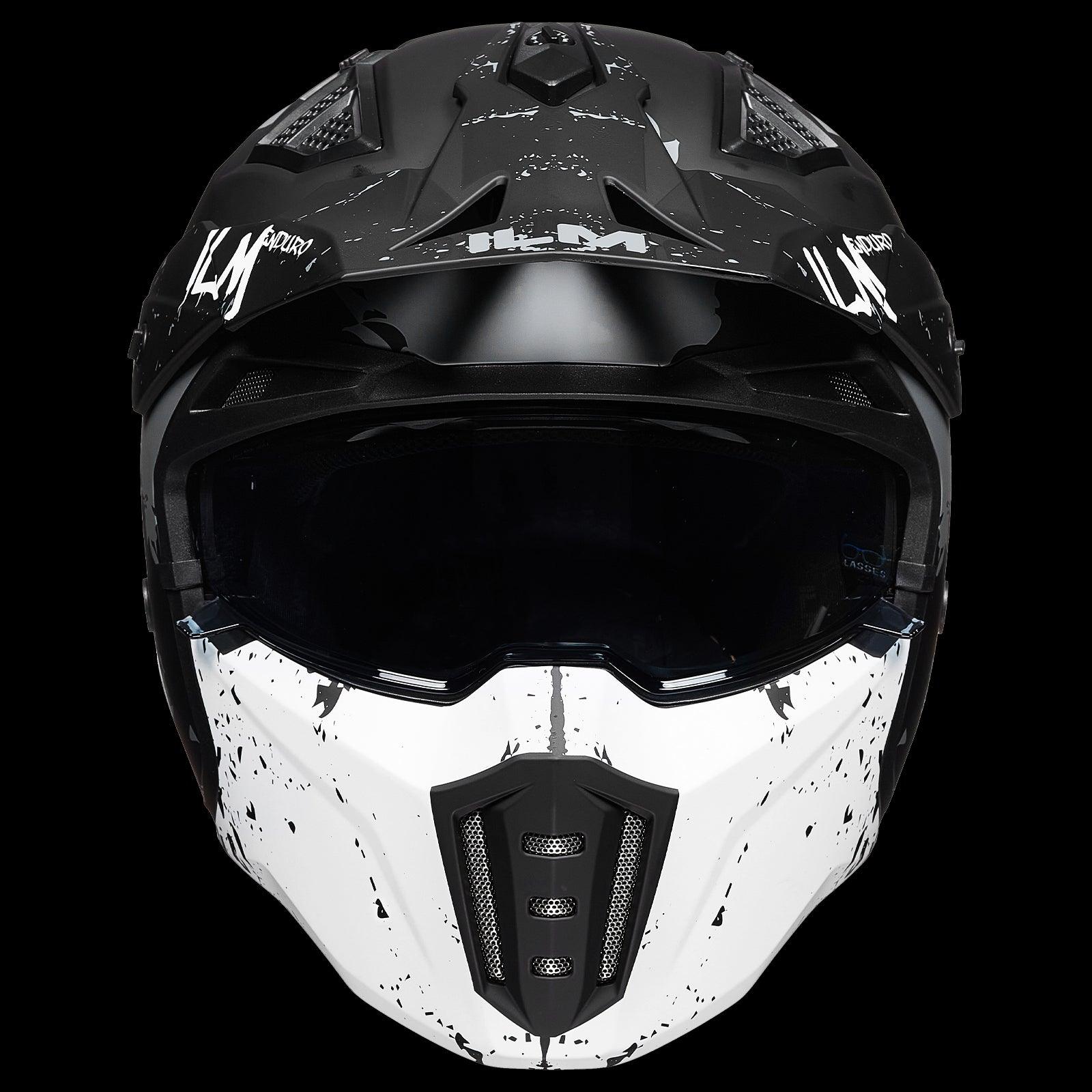 ILM Open Face Motorcycle 3/4 Half Helmet Model Z302 - ILM