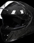 ILM Full Face Motorcycle Carbon Fiber Helmet Model 861C - ILM