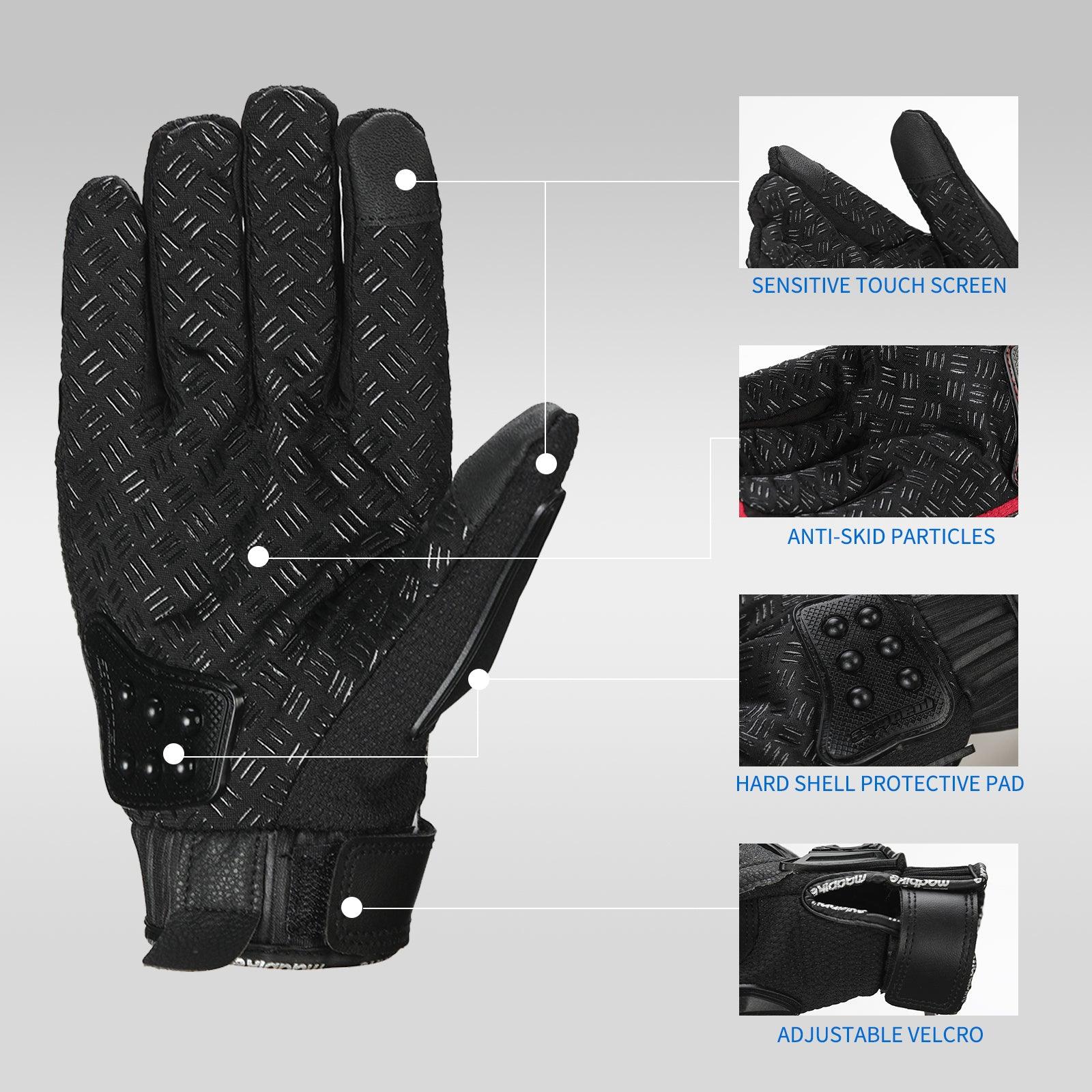 ILM Motorcycle Powersports Racing Gloves Model 10C - ILM