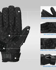 ILM Motorcycle Powersports Racing Gloves Model 10C - ILM
