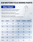 ILM Mesh Motorcycle Pants for Men with CE Armor Leg Zipper Riding Motorbike Touring Model PM1