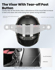 ILM Snell SA2020 Approved Auto Racing Lightweight Fiberglass Full Face Helmets Model 890 - ILM
