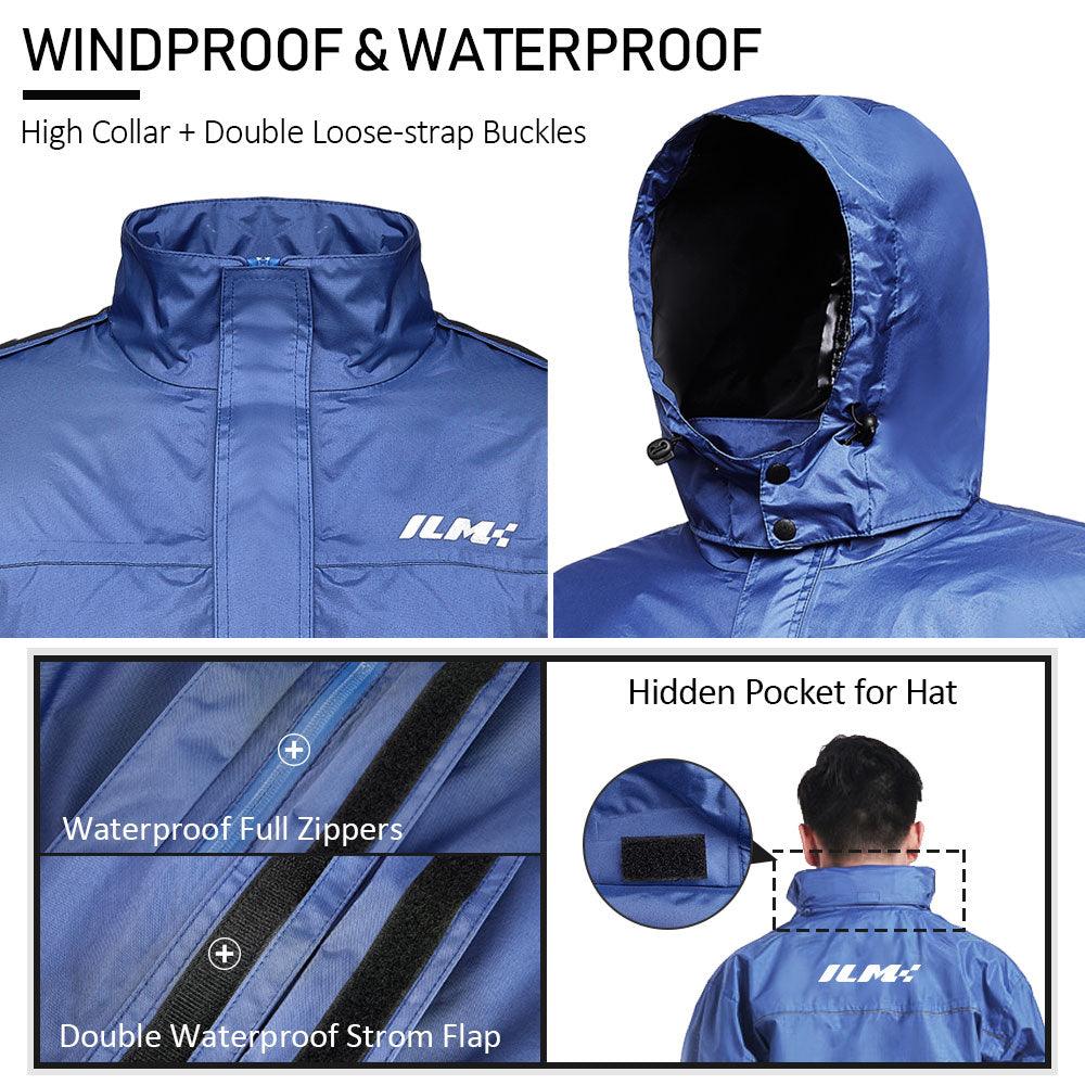 ILM Motorcycle Rain Wear Model RS02 - ILM