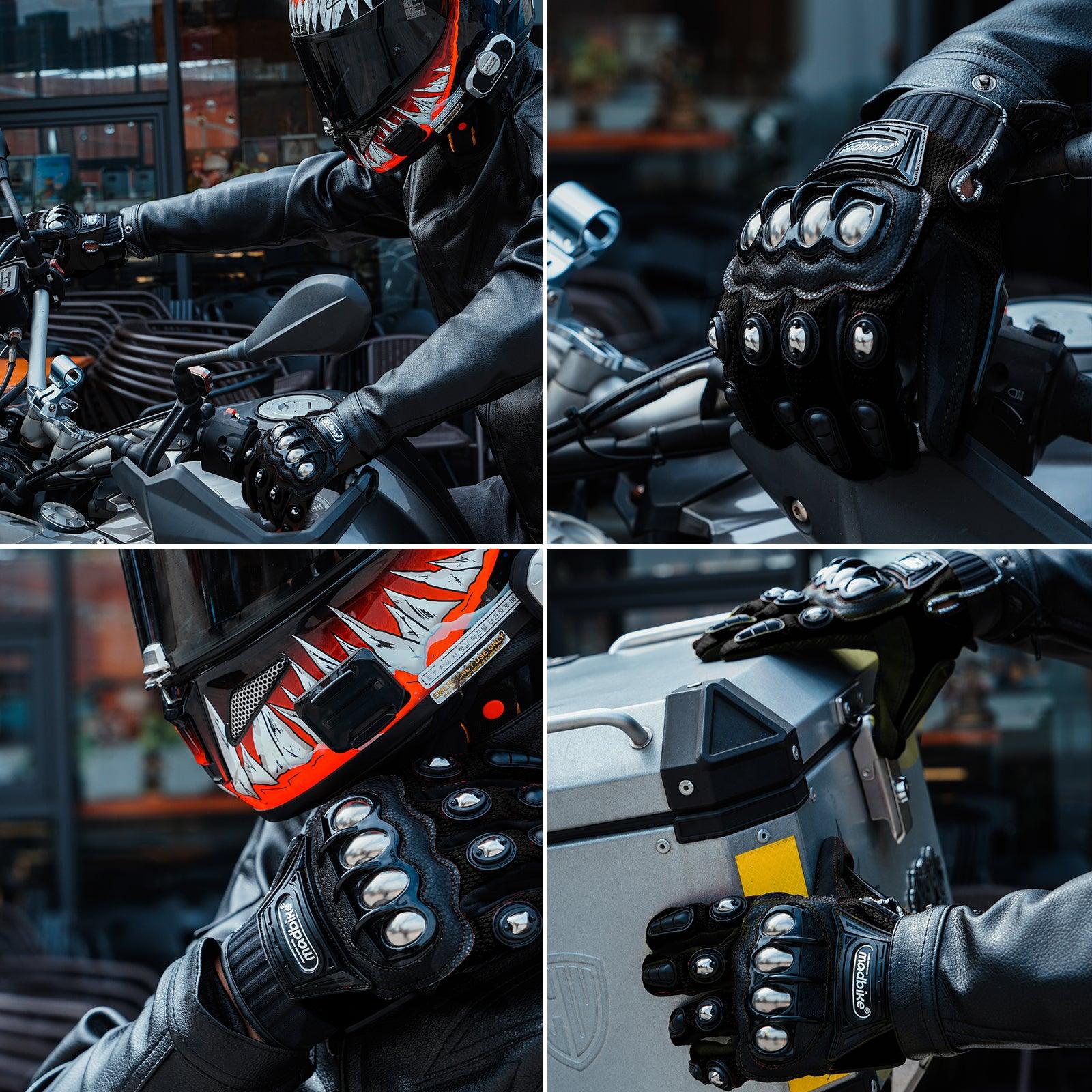 ILM Motorcycle Powersports Racing Gloves Model 10C - ILM