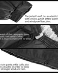 ILM Motorcycle Rain Wear Model RS02 - ILM