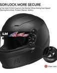 ILM Snell SA2020 Full Face Auto Car Racing Helmets Model 760 - ILM