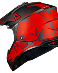 ILM Adult Dirt Bike Helmets Motocross ATV Off Road Helmet with Goggles Gloves Mask DOT Model WS901