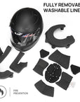 ILM Snell SA2020 Full Face Auto Car Racing Helmets Model 760 - ILM