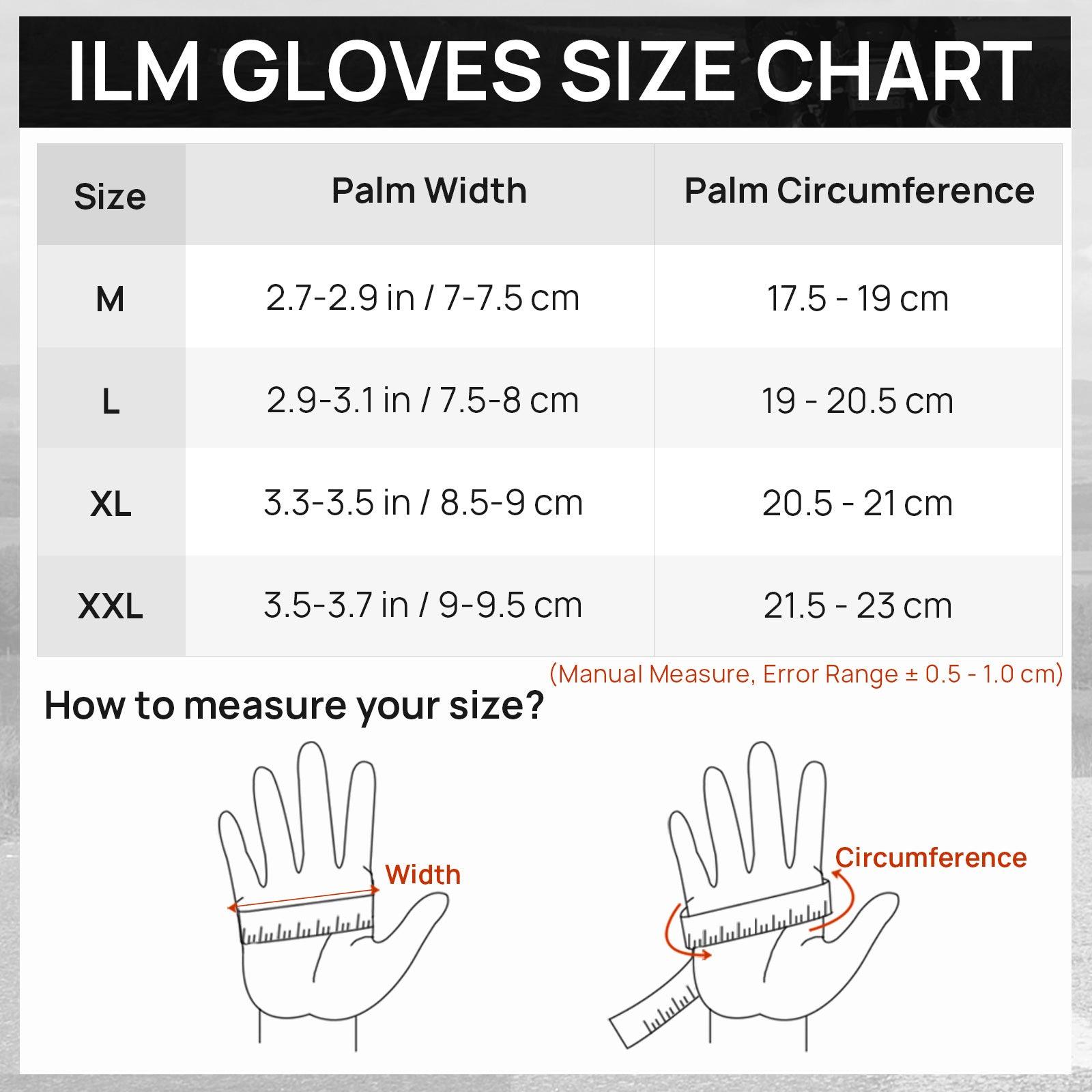 ILM Winter Motorcycle Gloves Model 15S - ILM