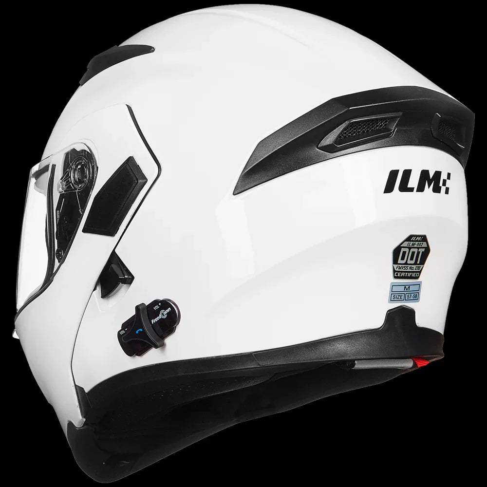ILM Modular Flip up Full Face Bluetooth Motorcycle Helmet Model 902BT