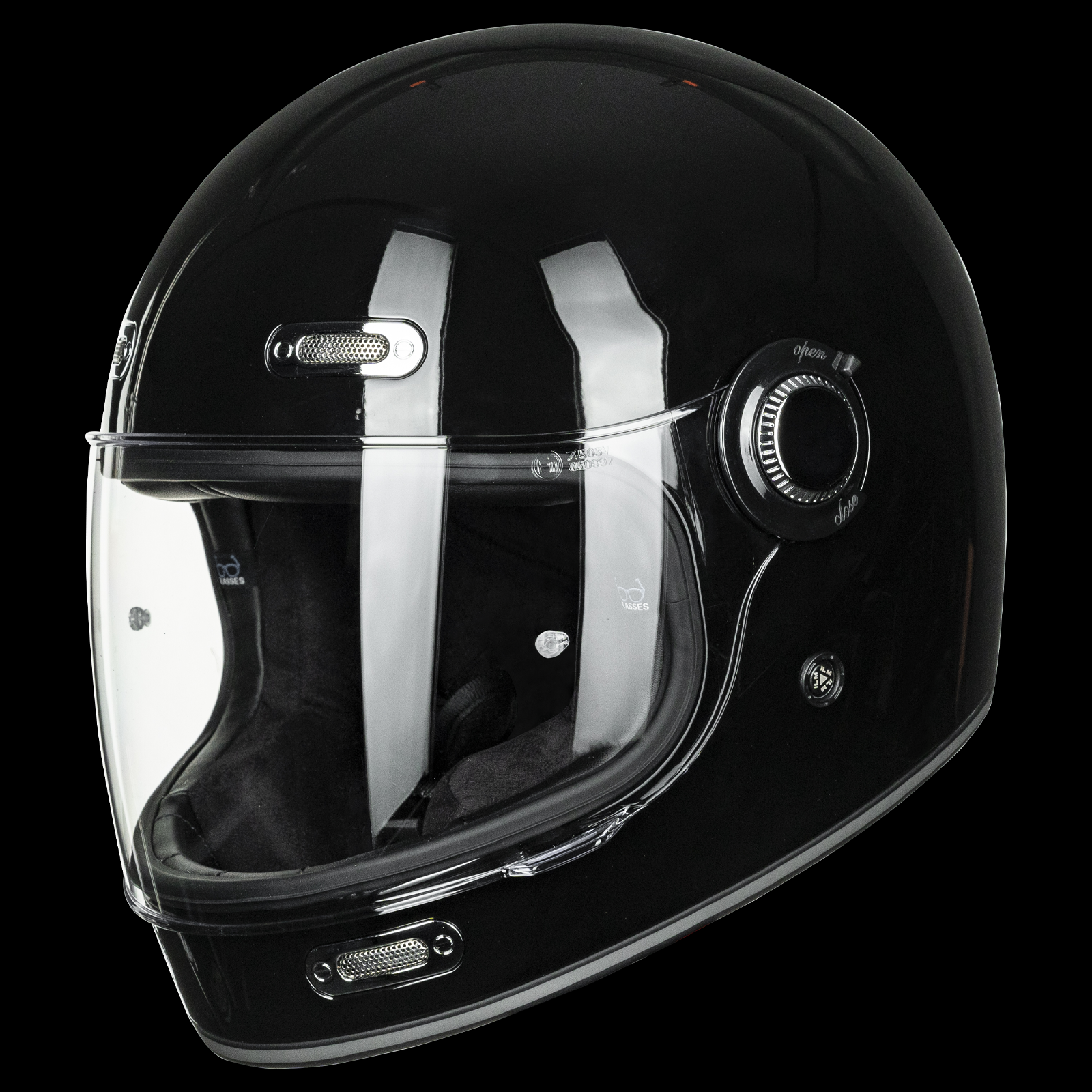 S✩ ILM Retro Full Face Motorcycle Helmet Model Z503