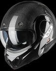 ILM Carbon Fiber Vintage Full Face Modular Motorcycle Helmet Model B707C