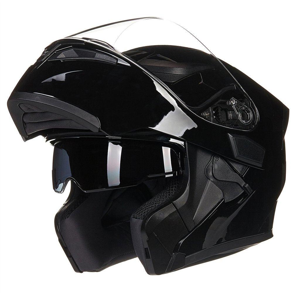 ILM Motorcycle Modular Full Face Helmet Model 902LED - ILM
