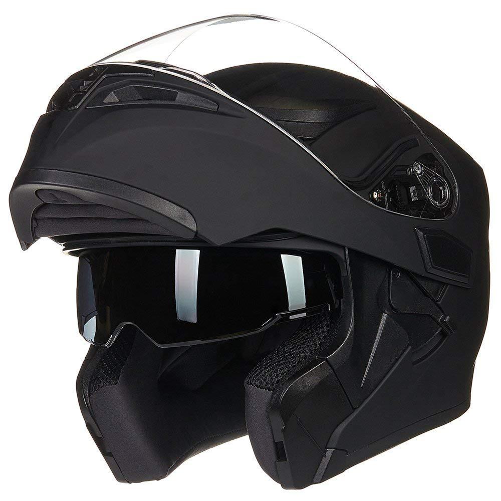 ILM Motorcycle Modular Full Face Helmet Model 902LED - ILM