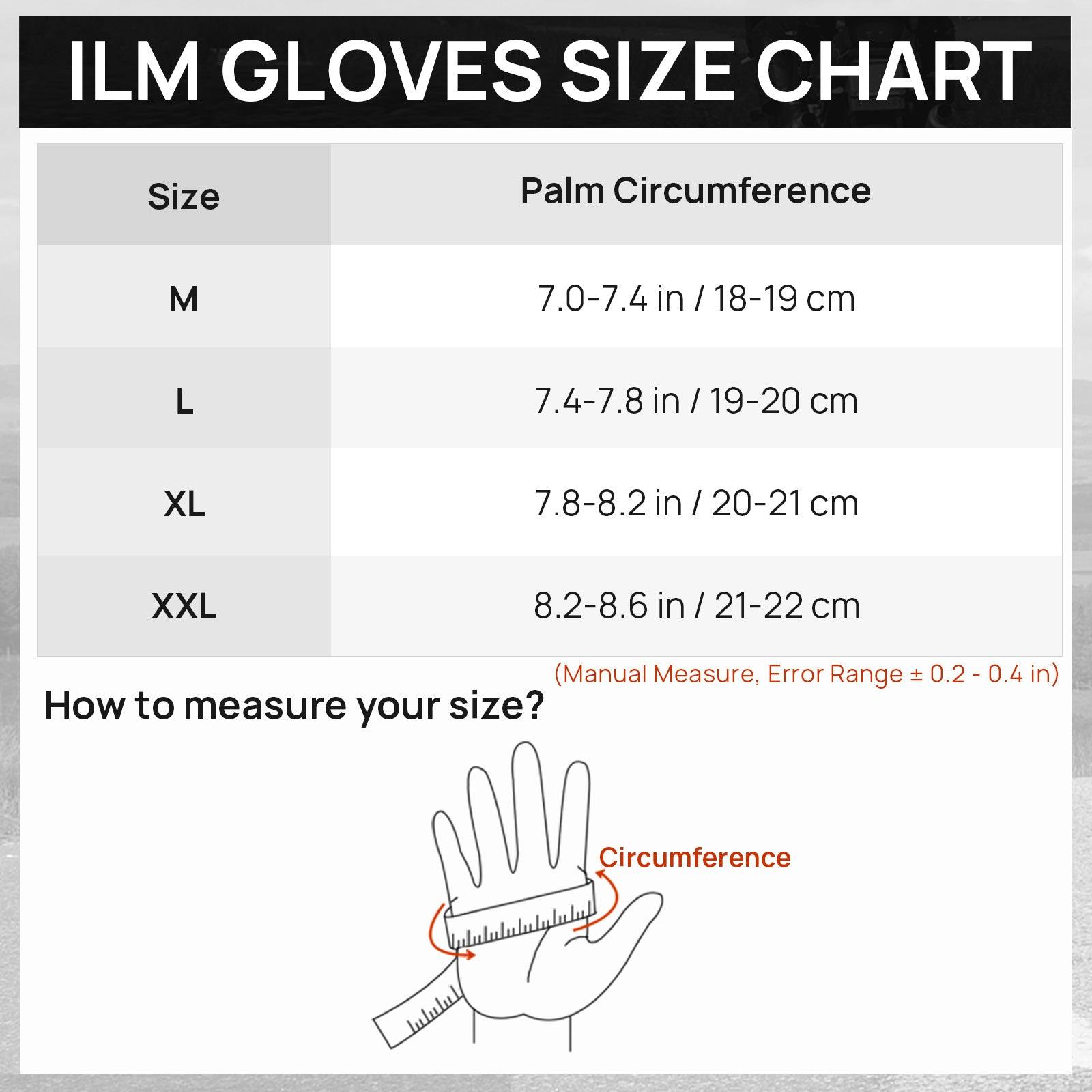 ILM Motorcycle Gloves Model AD01 - ILM