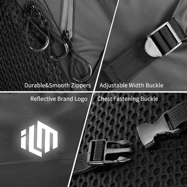 ILM Motorcycle Helmet Backpack Model MB01 - ILM