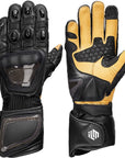 ILM Leather Motorcycle Gloves Model GIG01 - ILM