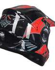 ILM Adult Dirt Bike Full Face Motorcycle Helmet Model 128S - ILM
