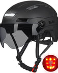 ILM Bike Helmet with USB Rechargeable LED Front and Back Light Model E3-10L - ILM