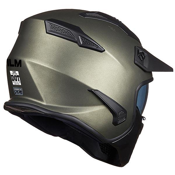 ILM Open Face Motorcycle 3/4 Half Helmet Model 726X - ILM