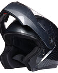 ILM Flip Up Full Face Modular Motorcycle Helmet Model 115 - ILM