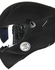 ILM Touch Built-in Bluetooth Integrated Full Face Motorcycle Helmet Model X9 - ILM