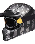 ILM Vintage Full Face Motorcycle Helmets Model Z502 - ILM