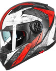 ILM Motorcycle Full Face Modular Helmet Model 909F - ILM