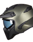 ILM Open Face Motorcycle 3/4 Half Helmet Model 726X - ILM