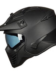 ILM Open Face Motorcycle 3/4 Half Helmet Model 726X - ILM