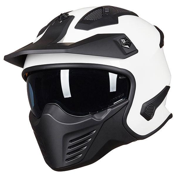 ILM Open Face Motorcycle 3/4 Half Helmet Model 726X - ILM