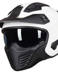 ILM Open Face Motorcycle 3/4 Half Helmet Model 726X - ILM