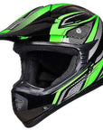 ILM Youth Kids ATV Motocross Helmet Goggles Sports Gloves Dirt Bike Motorcycle B07 - ILM