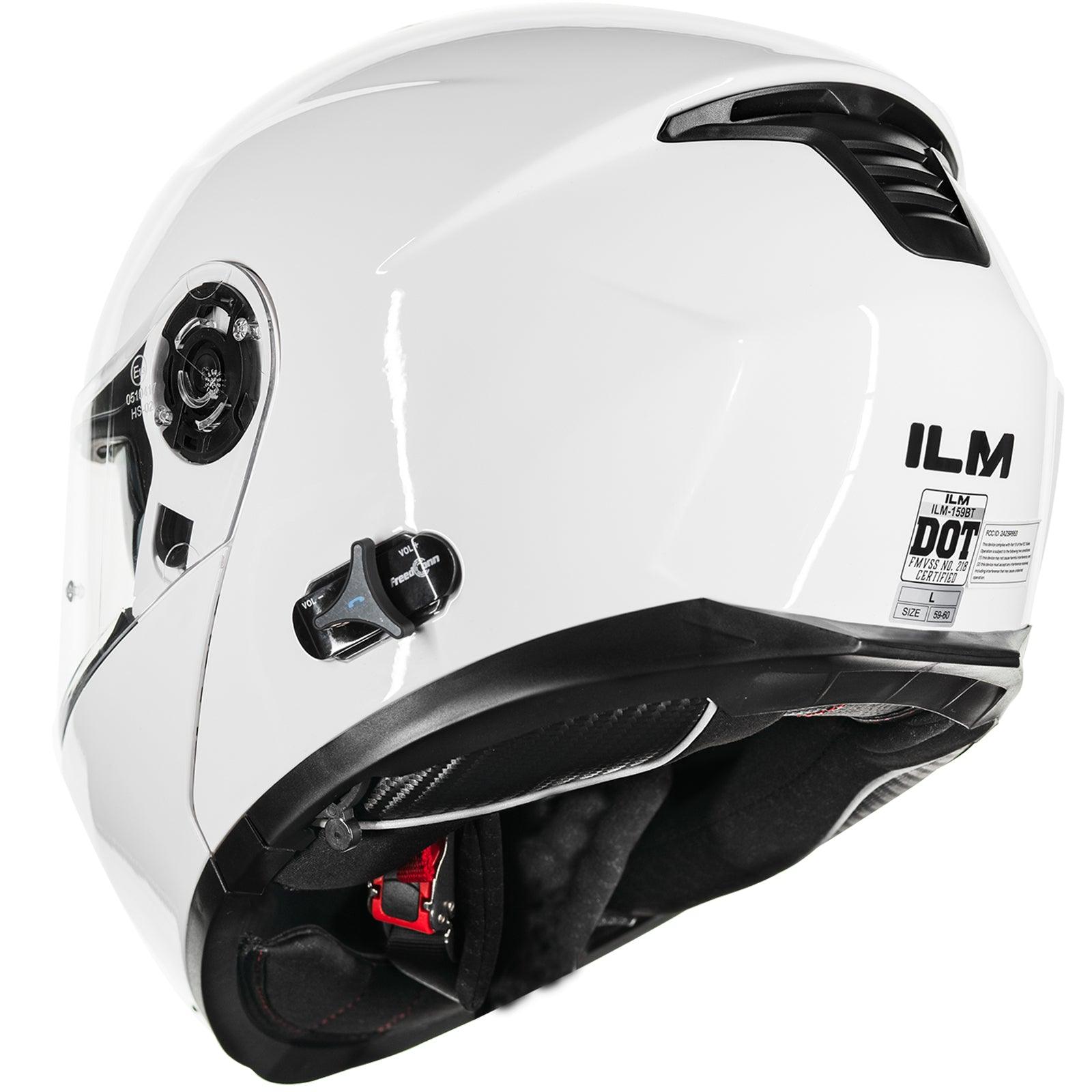 ILM Modular Flip up Full Face Bluetooth Motorcycle Helmet Model 159BT - ILM