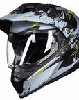 ILM Off Road Motorcycle Dual Sport Helmet Model 606V - ILM