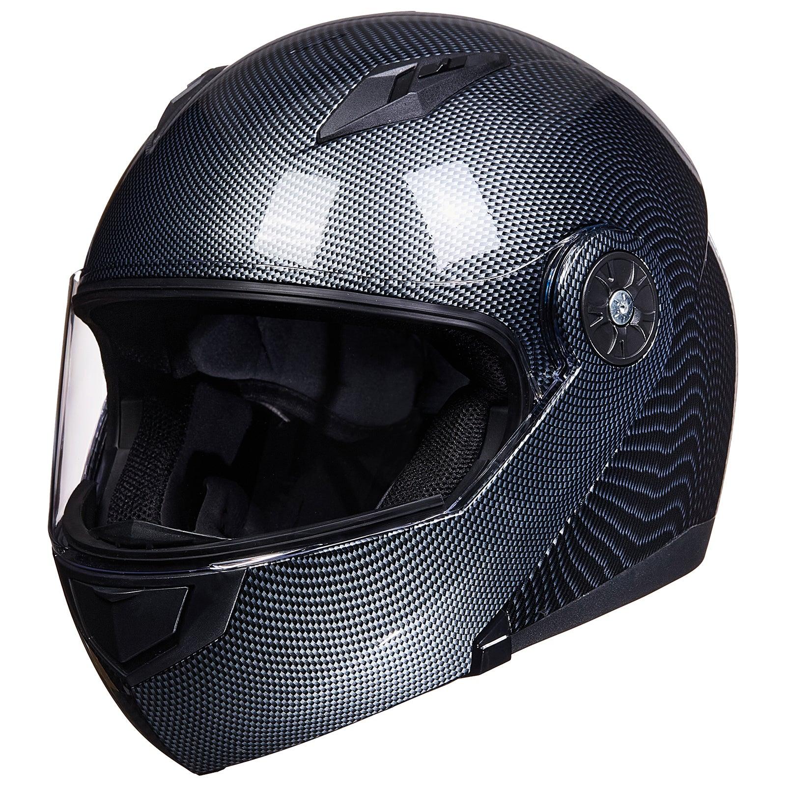 ILM Flip Up Full Face Modular Motorcycle Helmet Model 115 - ILM