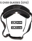 ILM Vintage Motorcycle Goggles Windproof Glasses - ILM
