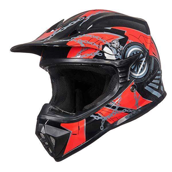 ILM Adult Dirt Bike Full Face Motorcycle Helmet Model 128S - ILM